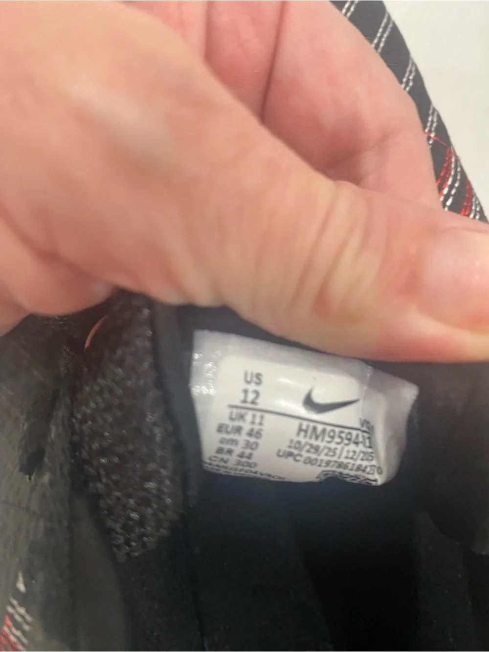 NWB Nike mens run defy road running shoes black-cool-grey size 12